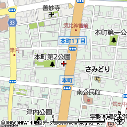 敦賀信用金庫本店営業部周辺の地図