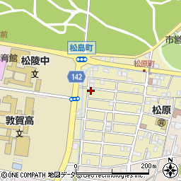 福井県敦賀市松原町24-10周辺の地図