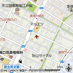 マツモトキヨシ浦安富士見店周辺の地図