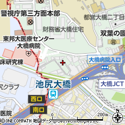東京都目黒区大橋2丁目22-12周辺の地図