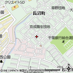 千葉県千葉市稲毛区長沼町293-181周辺の地図