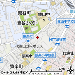 東京都渋谷区猿楽町7周辺の地図
