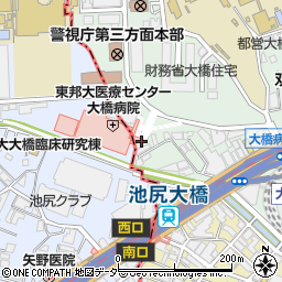 東京都目黒区大橋2丁目22-36周辺の地図