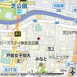 産経新聞・金杉橋・三田専売所周辺の地図