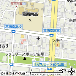 COCO’S 南葛西店周辺の地図