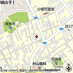 東京都八王子市長房町1447-16周辺の地図