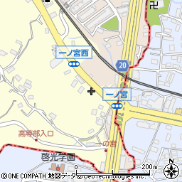 東京都日野市百草345周辺の地図