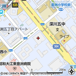 株式会社アット東京周辺の地図