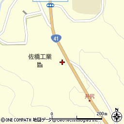 岐阜県下呂市金山町金山2961周辺の地図