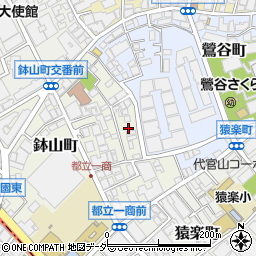 東京都渋谷区鉢山町5周辺の地図