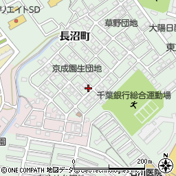 千葉県千葉市稲毛区長沼町293-63周辺の地図