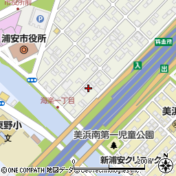 千葉県浦安市海楽1丁目5-9周辺の地図