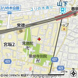 東京都世田谷区宮坂2丁目8-5周辺の地図