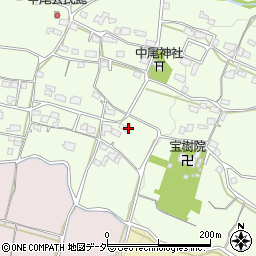 山梨県笛吹市一宮町中尾1185周辺の地図