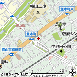 高尾タンメンイタダキ周辺の地図