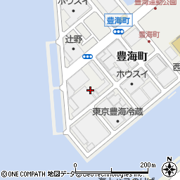 東京都中央区豊海町14周辺の地図