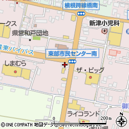株式会社山梨中央銀行　ローンスクエア甲府東周辺の地図