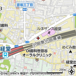 小田急不動産株式会社　不動産相続の相談窓口周辺の地図