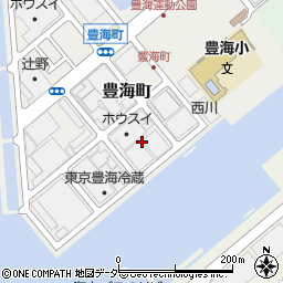 東京都中央区豊海町12周辺の地図