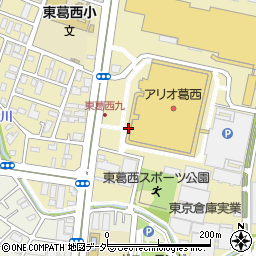 ザ・クロックハウス葛西店周辺の地図