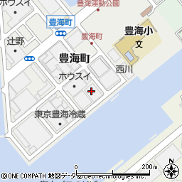 豊海東市冷蔵株式会社周辺の地図