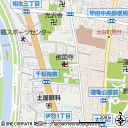 仏国寺周辺の地図