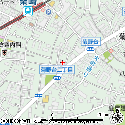 ボン・ヌール菊野台周辺の地図