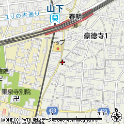 セブンイレブン世田谷豪徳寺１丁目店周辺の地図