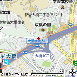 東京都目黒区大橋2丁目16-27周辺の地図