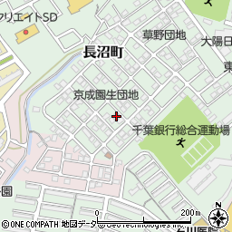 千葉県千葉市稲毛区長沼町293-64周辺の地図