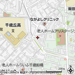 東京都世田谷区船橋5丁目1-6周辺の地図