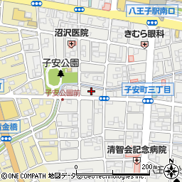 ＭＯＩＳＴＵＲＥＧＡＲＤＥＮ子安町周辺の地図