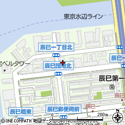 コスモ東京ベイフォート周辺の地図