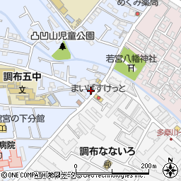 大むらそば店周辺の地図