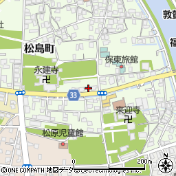 福井県敦賀市松島町9-13周辺の地図