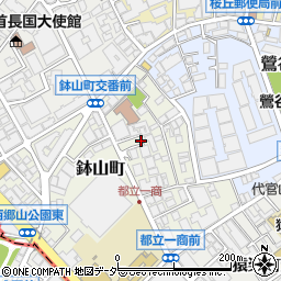 東京都渋谷区鉢山町3周辺の地図