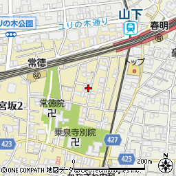 東京都世田谷区宮坂2丁目8-11周辺の地図