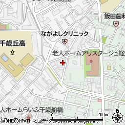 東京都世田谷区船橋5丁目1-8周辺の地図