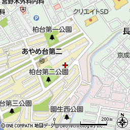 千葉県千葉市稲毛区柏台1-6周辺の地図