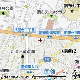 写真館ピノキオ　調布店周辺の地図