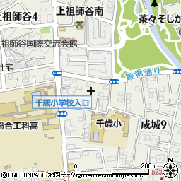 成城リーフハイツ　１号棟周辺の地図