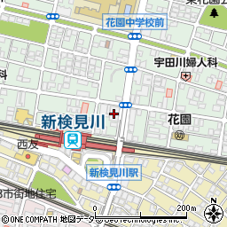 千葉銀行新検見川支店周辺の地図