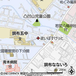 モリタコーポ周辺の地図