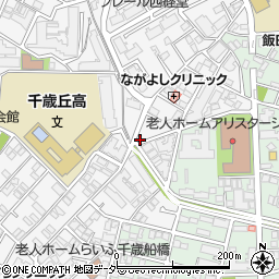 東京都世田谷区船橋5丁目2-6周辺の地図