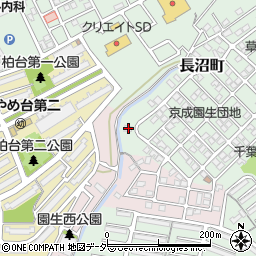 千葉県千葉市稲毛区長沼町293-153周辺の地図