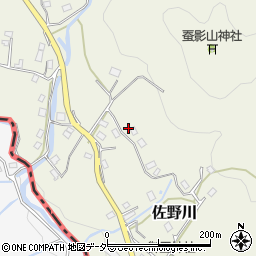 神奈川県相模原市緑区佐野川3262周辺の地図