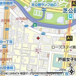 日本建設株式会社　東京支店周辺の地図