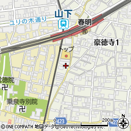 東京土地建物周辺の地図