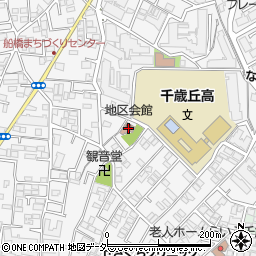 東京都世田谷区船橋3丁目11-8周辺の地図