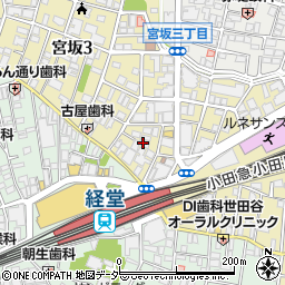 株式会社ハートライフ　本社周辺の地図